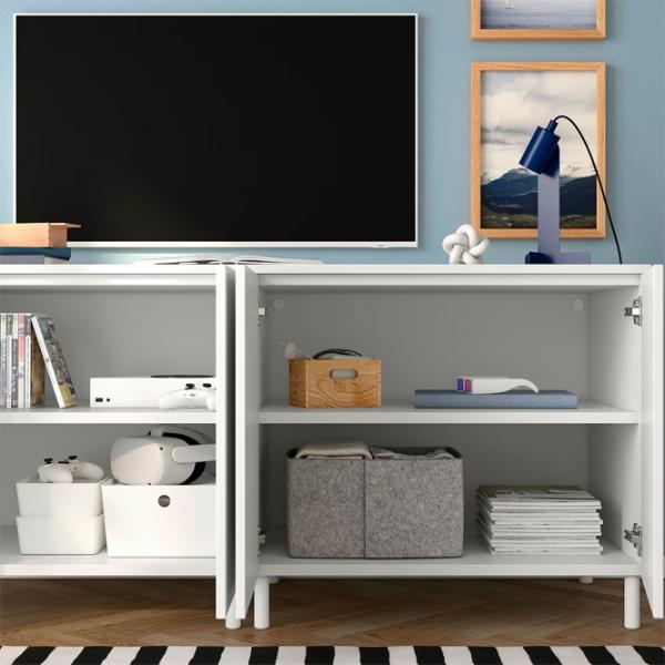 Комод Ikea Platsa/Fonnes 73 x 160 x 57см / МДФ / Белый photo 3