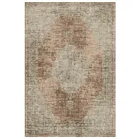 Covor Covoare Ungheni Geo Brown Grey / Acril