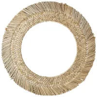 Oglindă Ikea Vrigstad  Bambus / Rotundă