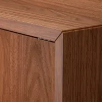 Comodă Ikea Eket 70 x 70 x 35 / MDF / Imitație Nuc photo 3