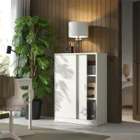 Comodă Ikea Tonstad 115.5 x 81 x 37.1 / MDF / Alb photo 5