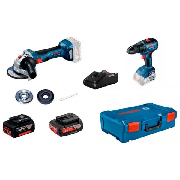 Set de instrumente Bosch GWS 180-LI 18 V / 2 photo 1