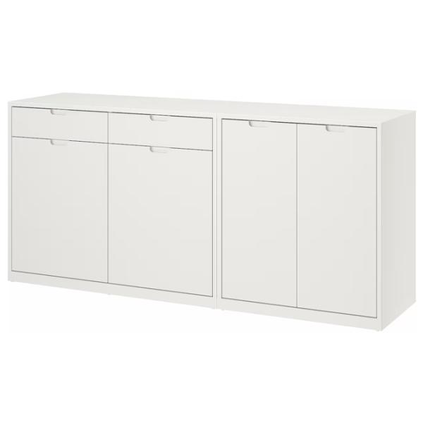 Комод Ikea Tonstad 90.8 x 200.6 x 47.1см / МДФ / Белый photo 1
