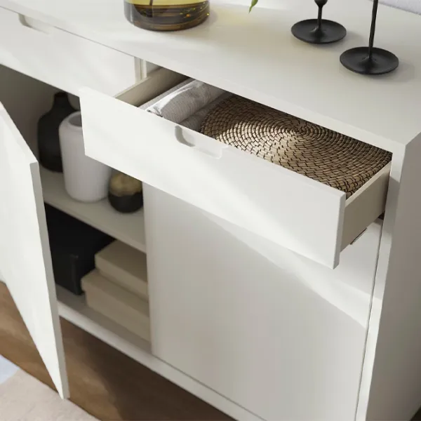 Комод Ikea Tonstad 90.8 x 200.6 x 47.1см / МДФ / Белый photo 5