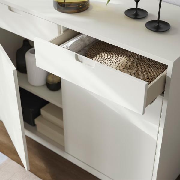 Комод Ikea Tonstad 90.8 x 200.6 x 47.1см / МДФ / Белый photo 5