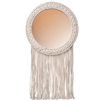 Зеркало Ikea Energiskog  Ткань / Круглая