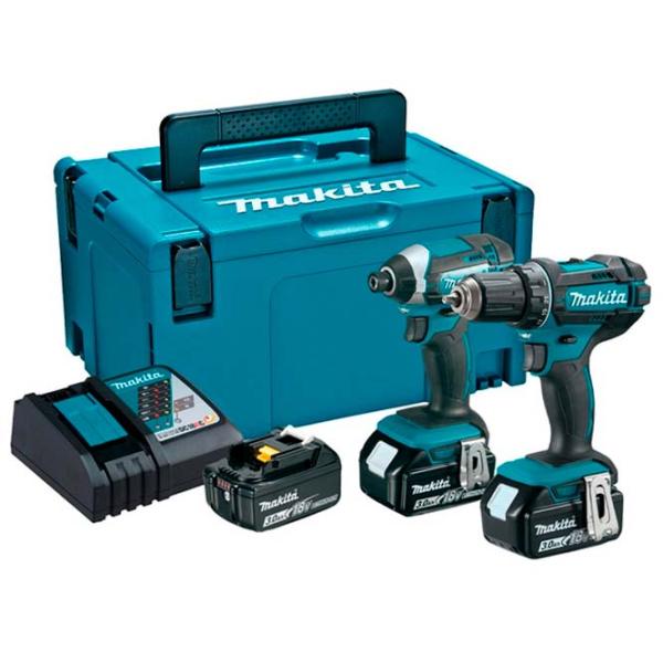 Set de instrumente Makita DLX2127J1 18 V / 2 photo 1