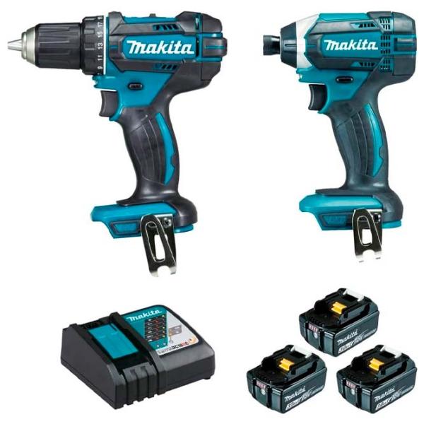 Set de instrumente Makita DLX2127J1 18 V / 2 photo 2