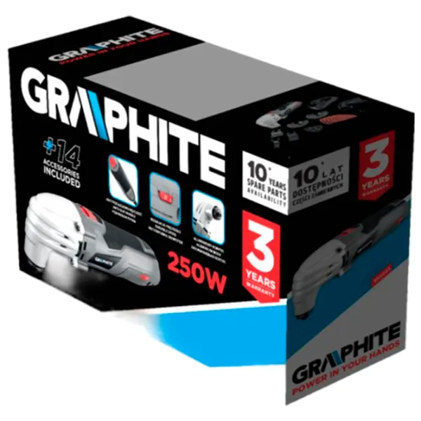 Mașină multifuncțională Graphite 59G023 Gray / Plastic photo 6