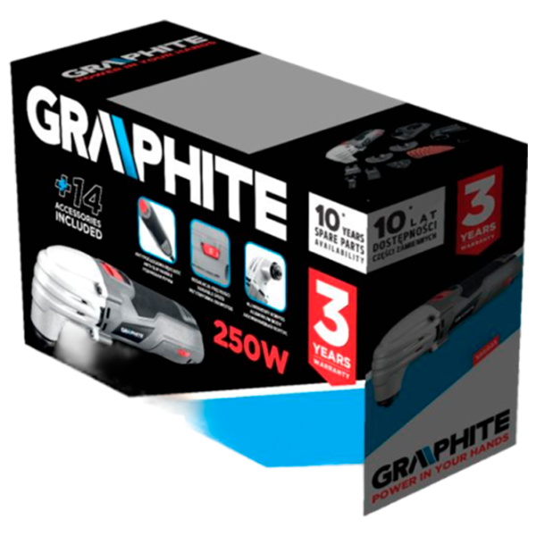 Mașină multifuncțională Graphite 59G023 Gray / Plastic photo 6