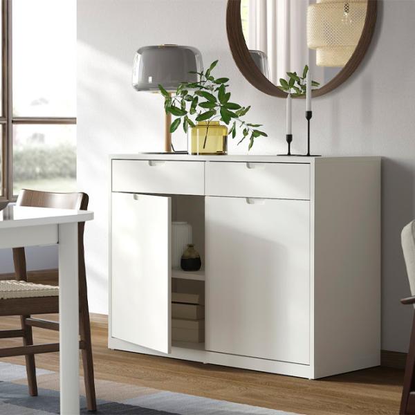 Комод Ikea Tonstad 90.8 x 119.6 x 47.1см / МДФ / Белый photo 2