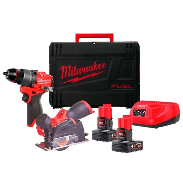 Набoр инструментов Milwaukee M12FPP2G2-402X 12 В / 2 photo 1