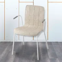 Офисный стул Ikea Laktare Ткань/ Бежевый White photo 2
