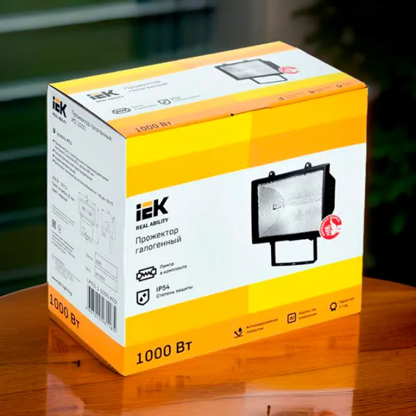 Проектор IEK ИО1000 Белый /  photo 6 Проектор IEK ИО1000 Белый /  photo 6