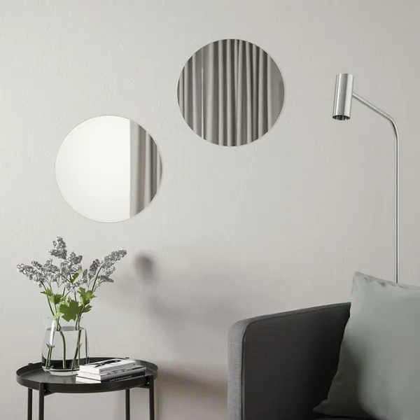 Зеркало Ikea Blaser  Стекло / Круглая photo 2 Зеркало Ikea Blaser  Стекло / Круглая photo 2