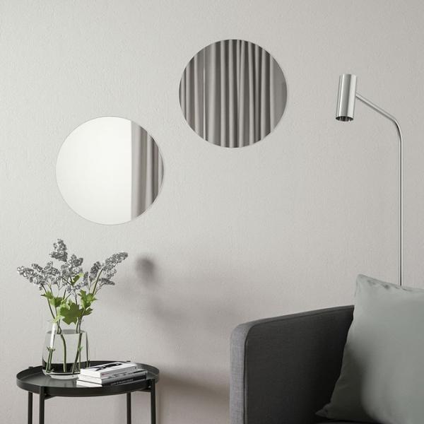 Зеркало Ikea Blaser  Стекло / Круглая photo 2 Зеркало Ikea Blaser  Стекло / Круглая photo 2