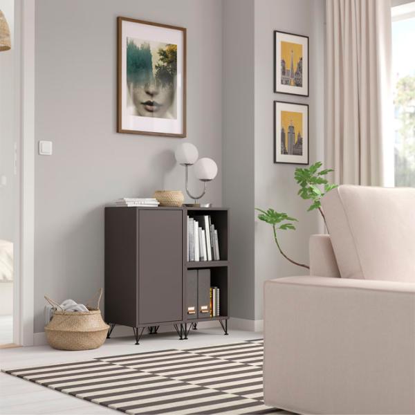 Comodă Ikea Eket 80 x 70 x 35 / MDF / Gri închis photo 4