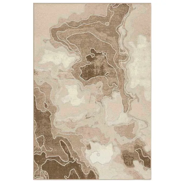 Covor Covoare Ungheni Geo Brown Beige / Acril photo 1