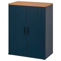 Комод Ikea Skruvby 90 x 70 x 38см / МДФ / Черно - Синий