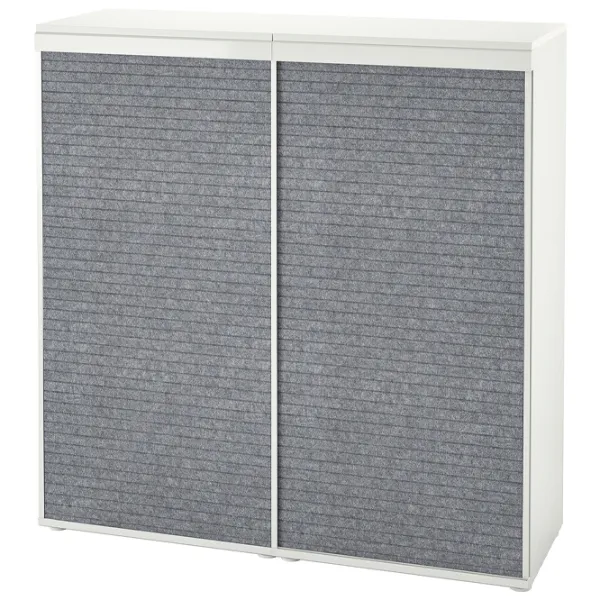 Комод Ikea Platsa/Larkollen 122.9 x 120 x 41.8см / МДФ / Тёмно-серый photo 1