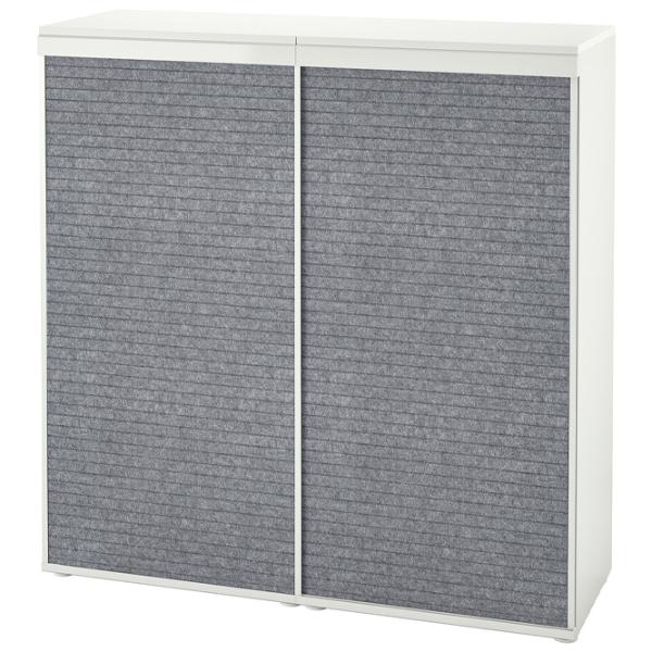 Комод Ikea Platsa/Larkollen 122.9 x 120 x 41.8см / МДФ / Тёмно-серый photo 1