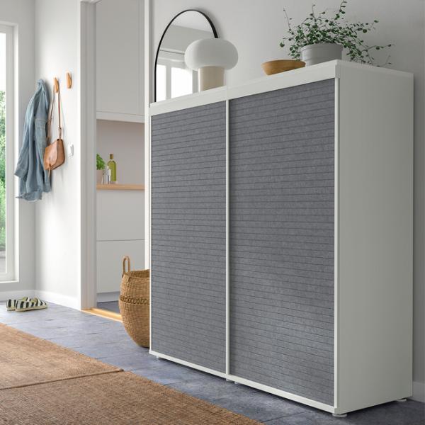 Комод Ikea Platsa/Larkollen 122.9 x 120 x 41.8см / МДФ / Тёмно-серый photo 2