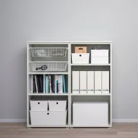 Comodă Ikea Platsa/Larkollen 122.9 x 120 x 41.8 / MDF / Gri închis photo 5