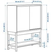 Комод Ikea Ivar 97 x 80 x 30см / МДФ / Сосна photo 3