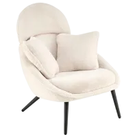 Scaun de birou Halmar Merry Stofă/ Beige Black