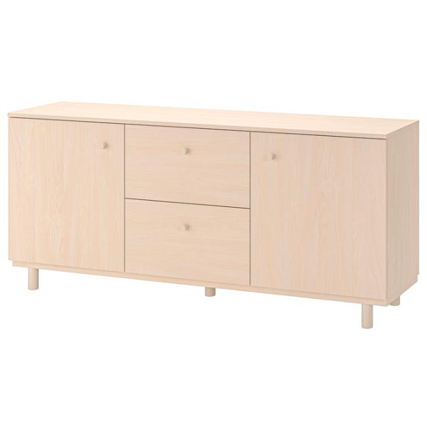 Comodă Ikea Ersnas 79 x 180 x 44 / MDF / Imitație de mesteacăn photo 1 Comodă Ikea Ersnas 79 x 180 x 44 / MDF / Imitație de mesteacăn photo 1