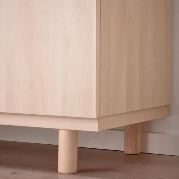 Comodă Ikea Ersnas 79 x 180 x 44 / MDF / Imitație de mesteacăn photo 2 Comodă Ikea Ersnas 79 x 180 x 44 / MDF / Imitație de mesteacăn photo 2