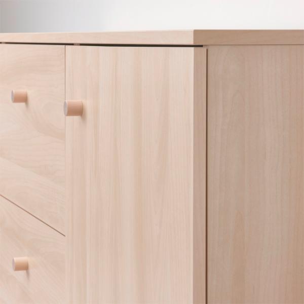 Comodă Ikea Ersnas 79 x 180 x 44 / MDF / Imitație de mesteacăn photo 4 Comodă Ikea Ersnas 79 x 180 x 44 / MDF / Imitație de mesteacăn photo 4