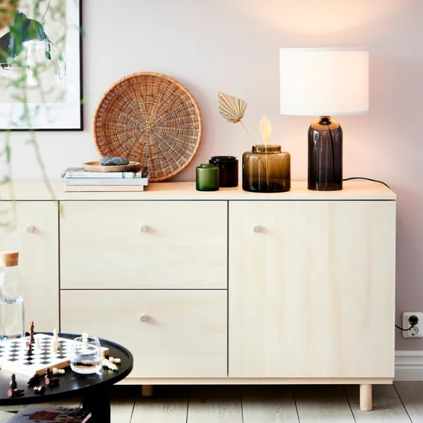 Comodă Ikea Ersnas 79 x 180 x 44 / MDF / Imitație de mesteacăn photo 7 Comodă Ikea Ersnas 79 x 180 x 44 / MDF / Imitație de mesteacăn photo 7