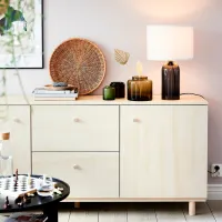 Комод Ikea Ersnas 79 x 180 x 44см / МДФ / Имитация березы photo 7