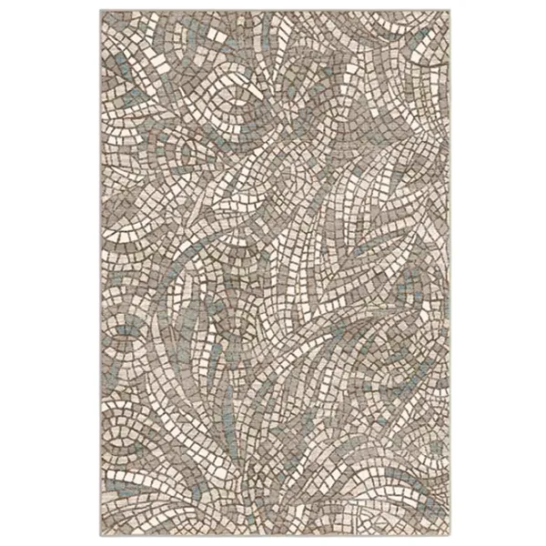 Covor Covoare Ungheni Geo Grey Beige / Acril photo 1 Covor Covoare Ungheni Geo Grey Beige / Acril photo 1