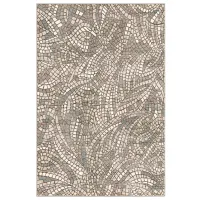 Covor Covoare Ungheni Geo Grey Beige / Acril