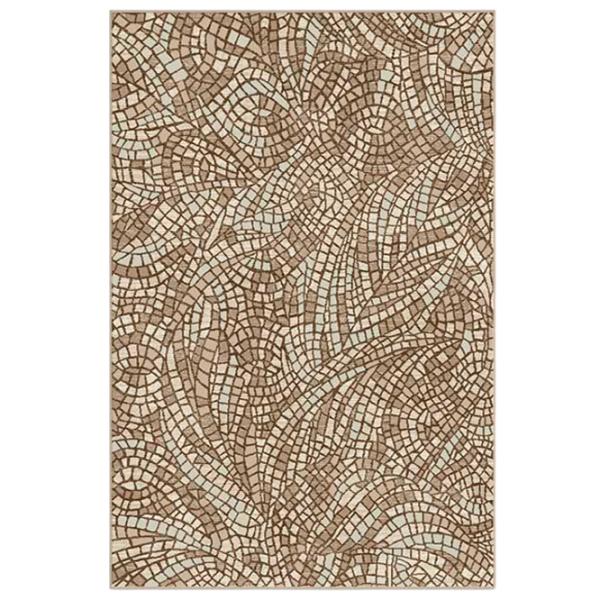 Covor Covoare Ungheni Geo Brown Beige / Acril photo 1