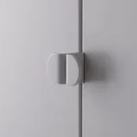 Comodă Ikea Lixhult 92 x 120 x 35 / Metal / Gray photo 2