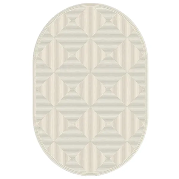 Covor Covoare Ungheni Geo Beige Grey / Acril photo 1