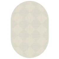 Covor Covoare Ungheni Geo Beige Grey / Acril