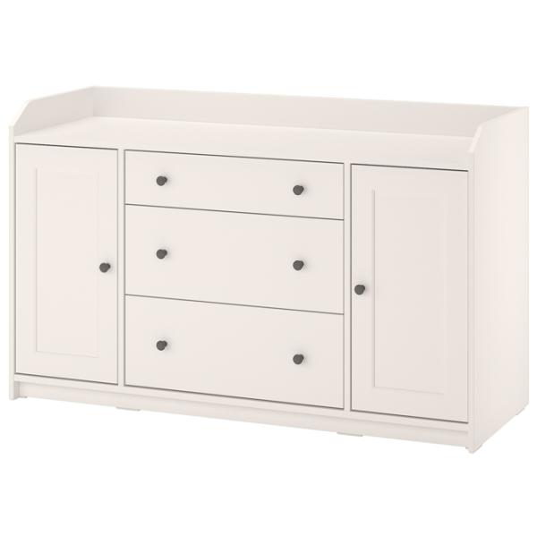 Комод Ikea Hauga 84 x 140 x 46см / МДФ / Белый photo 1 Комод Ikea Hauga 84 x 140 x 46см / МДФ / Белый photo 1