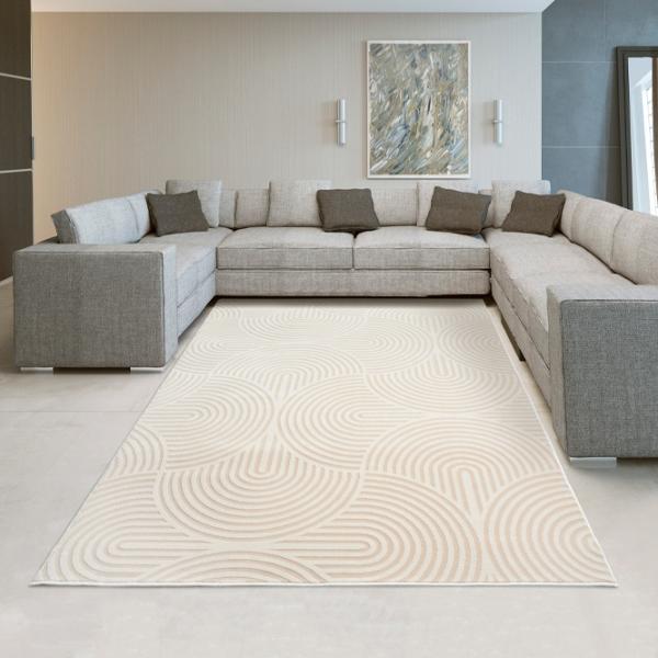 Ковер Covoare Ungheni Geo Бежевый / Акрил photo 4