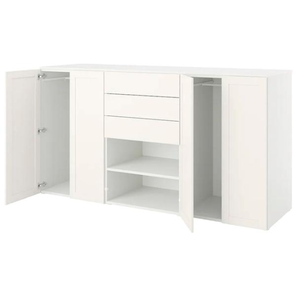 Комод Ikea Platsa 123 x 240 x 57см / МДФ / Белый photo 1