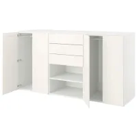 Комод Ikea Platsa 123 x 240 x 57см / МДФ / Белый