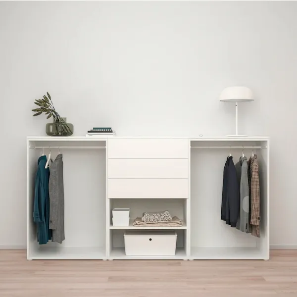 Комод Ikea Platsa 123 x 240 x 57см / МДФ / Белый photo 4