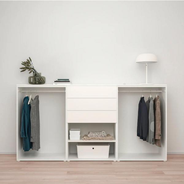 Комод Ikea Platsa 123 x 240 x 57см / МДФ / Белый photo 4