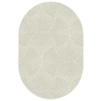 Covor Covoare Ungheni Geo Beige Grey / Acril