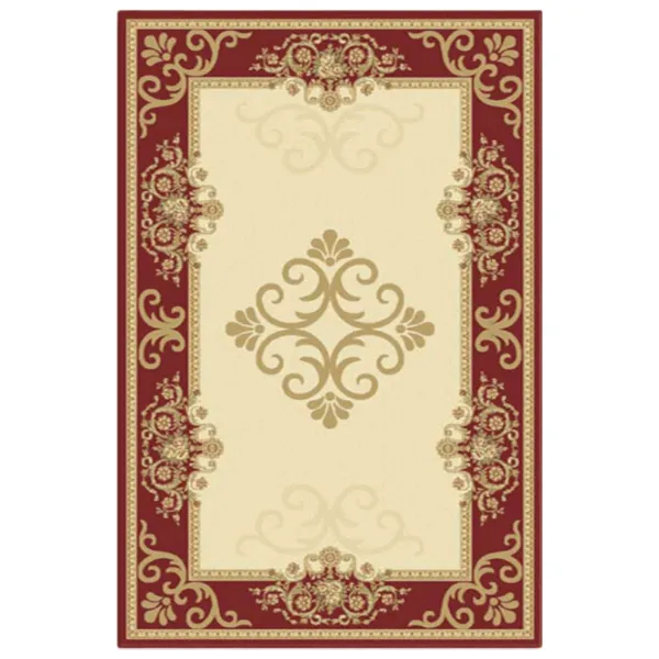 Ковер Covoare Ungheni Atlas Beige Red / Фризе photo 1