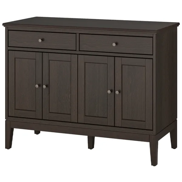 Comodă Ikea Idanas 95 x 124 x 50 / MDF / Maro-închis vopsit photo 1
