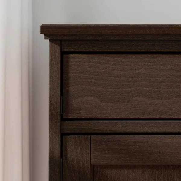 Comodă Ikea Idanas 95 x 124 x 50 / MDF / Maro-închis vopsit photo 2